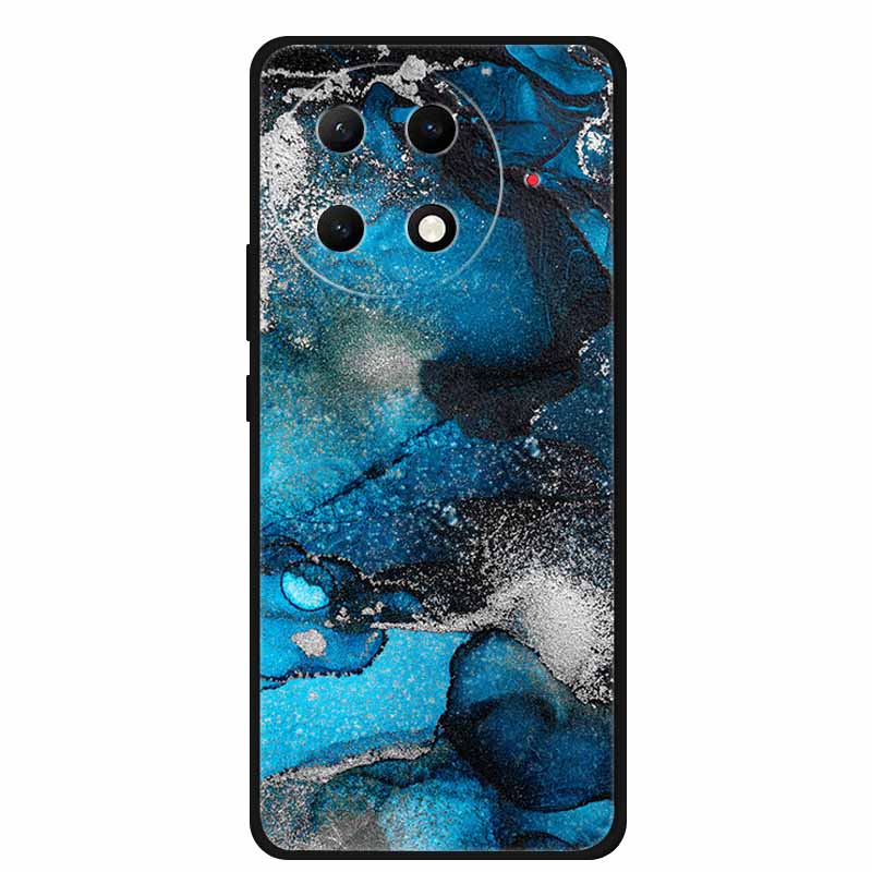 

Чехол для телефона Tecno Camon 30S Pro, черный силиконовый, мягкий, с рисунком под мрамор, чехлы для Tecno Camon30S, TPU-оболочка CLA5 Camon 30S