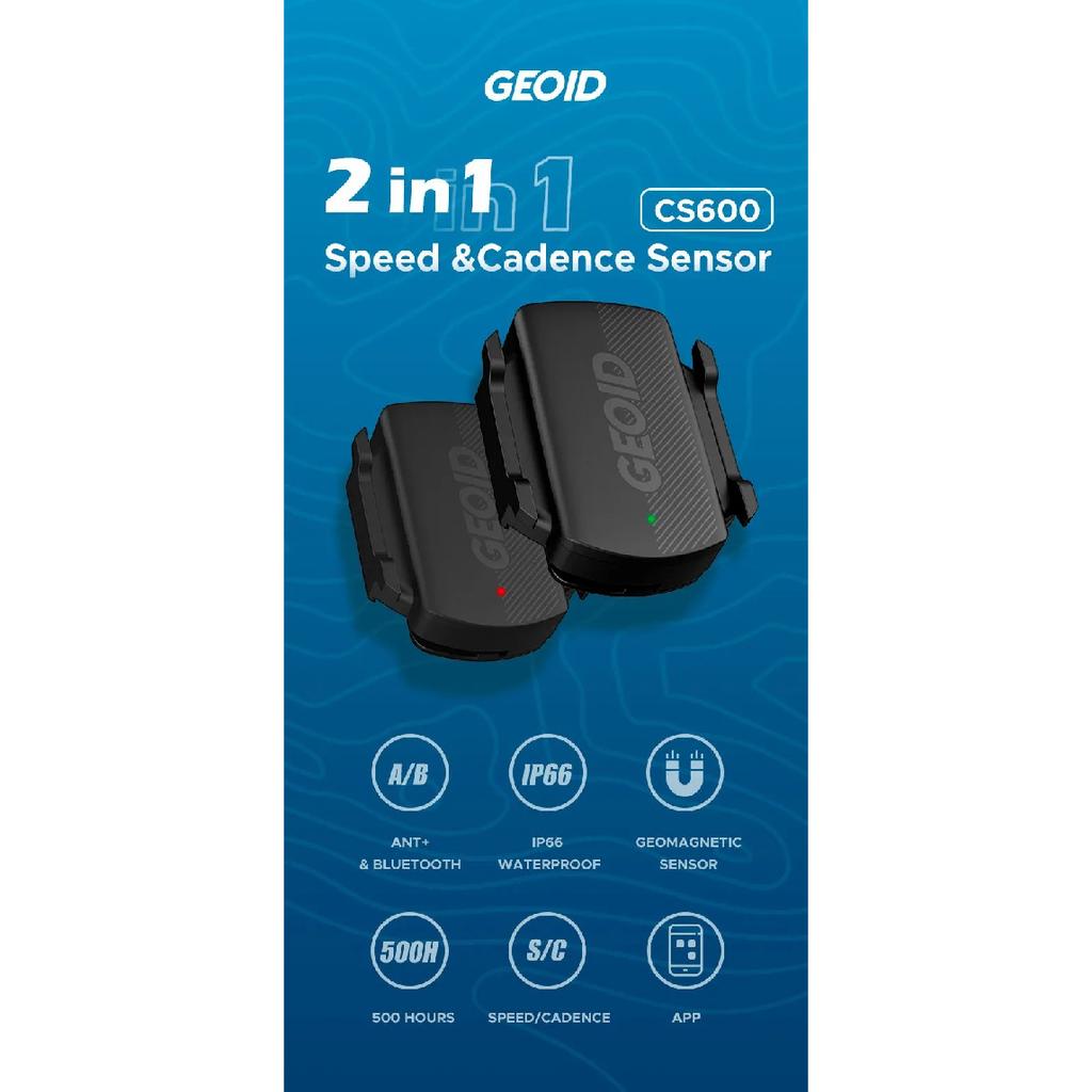 GEOID Fahrrad-Geschwindigkeits-/Trittfrequenzsensor, Ant-Bluetooth, GPS-Fahrradcomputer, Dual-Modus, für Magene Road Bicycle MTB-Zubehör