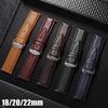 Leather Watch Band 18mm 20mm 22mm Vintage Cowhide Watch Strap Steel Pin Buckle Universal Wristband Quick Release Bracelet