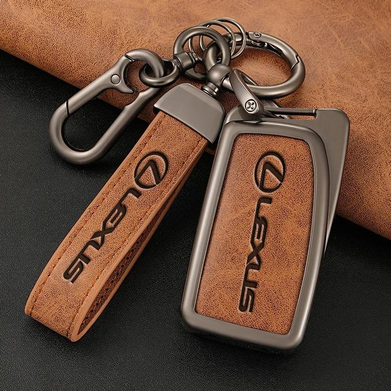 For Lexus RX350 NX300 Es300h Rx450h GS300 GX470 IS250 ES350 LX570 GX460 Nx300h Is300h Car Leather Car Key Case Cover