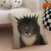 Fashion Funny And Interesting Animals Cushion Cover Linen Pillow Case Soft Breathable Protective Couch Room Decoration