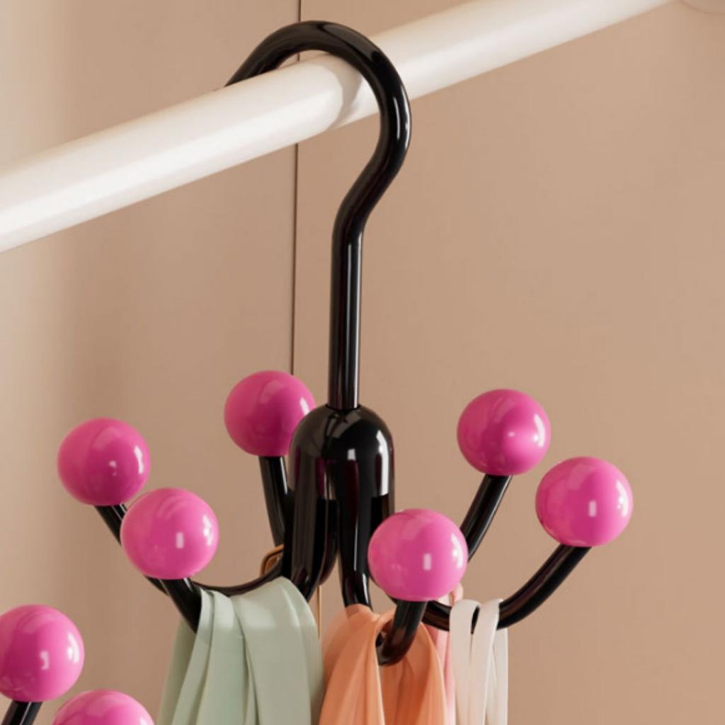 Multipurpose Six Claw Hook for Hat, Towel, Bag Storage in Nordic Style