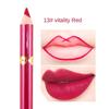 Lipstick Lip Liner 13 Colors Matte Waterproof Not Easy To Fade Non-stick Cup Velvet Lipstick Pen Makeup