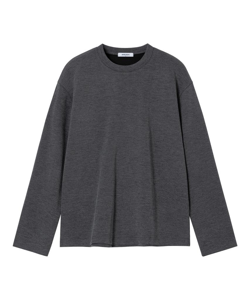 BRENSON Loose Fit Long Sleeve Knit Tee ( 4 Colors )