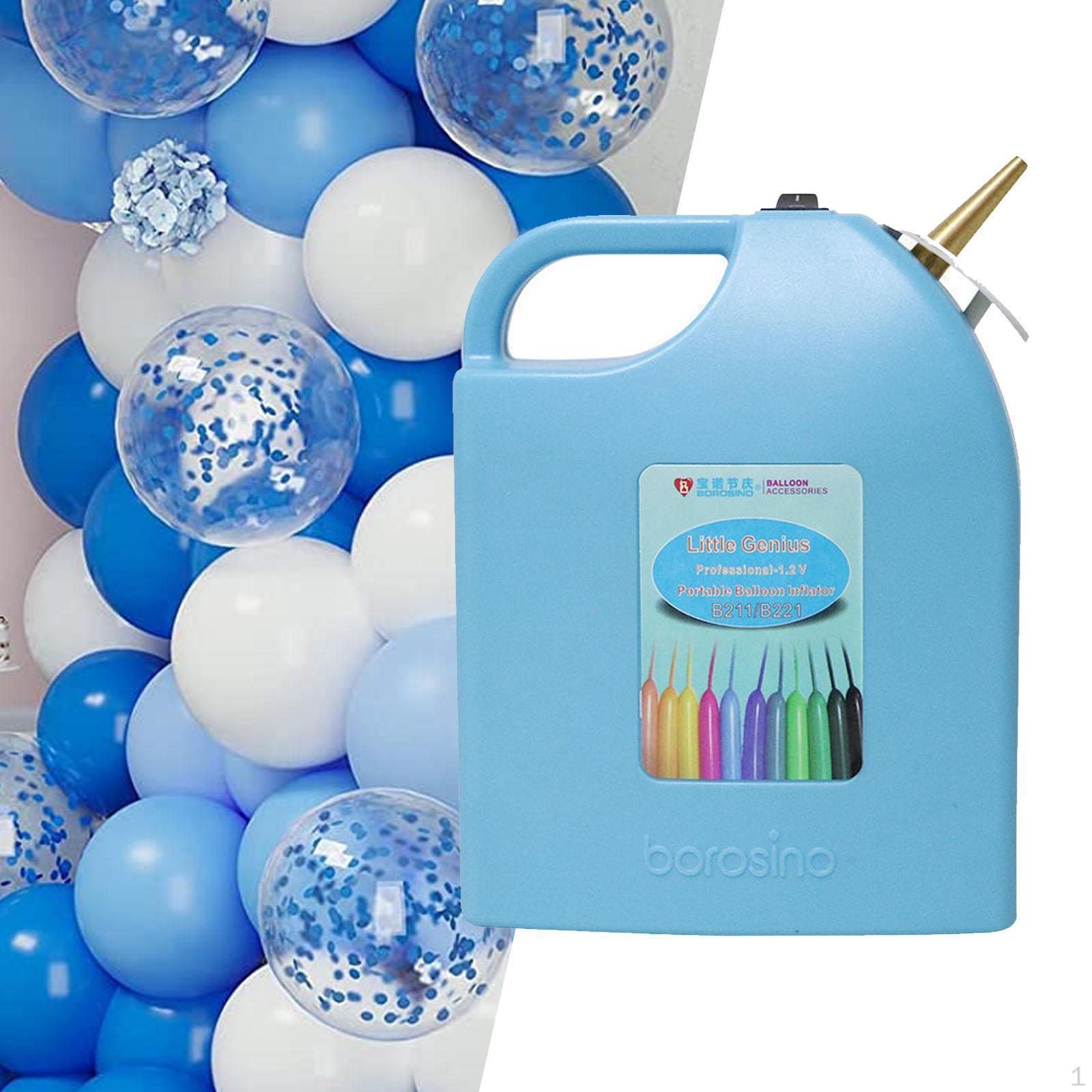 

Balloon Inflator Portable Small Blower for Event Engagement Year Blue синий