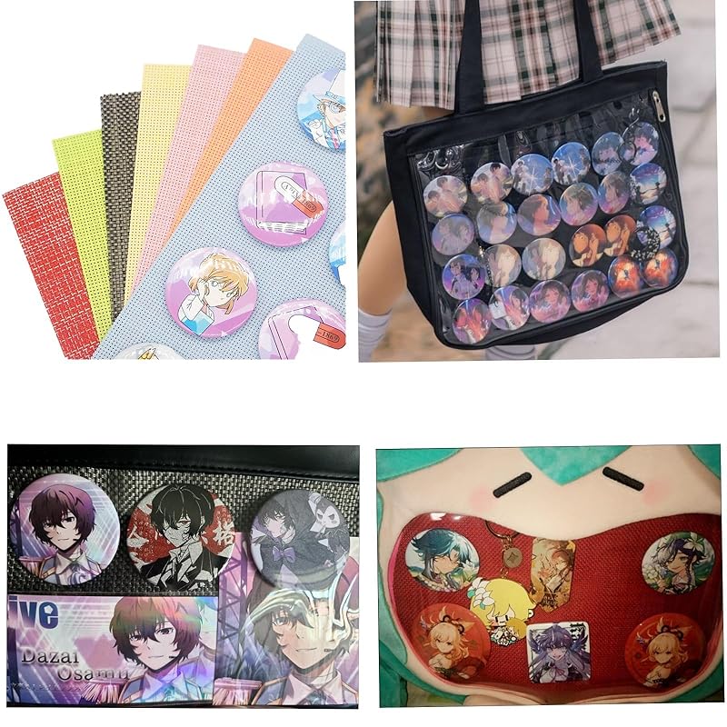 [DIFORENTE] Itaba ita bag seat show bag Oshikatsu Otakatsu material For DIY handicrafts board (pink)