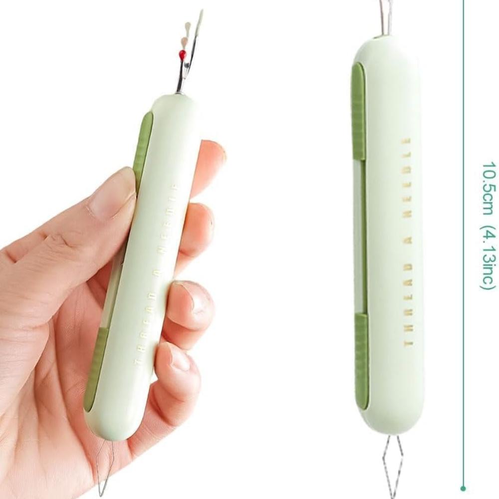 2024 Upgrade 2 In 1 Needle Threader Seam Ripper, Needle Threaders Seam Rippers for Sewing, Needle Threading and Seam Kit Seam Ripper Tool for Elderl