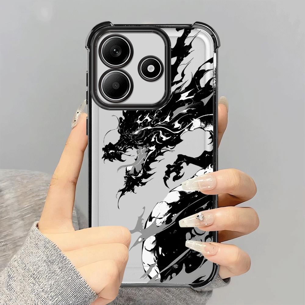 Cool Dragon Phone Cover Case for Redmi Note 14 Pro Plus 11s Note 13 10 Lite 13C 9 Pro 11 A3 A5 K80 12