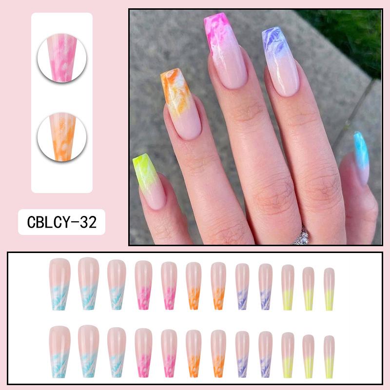 O1 Removable Wearable Armor Nail Patches - Ballet Press-on Nails