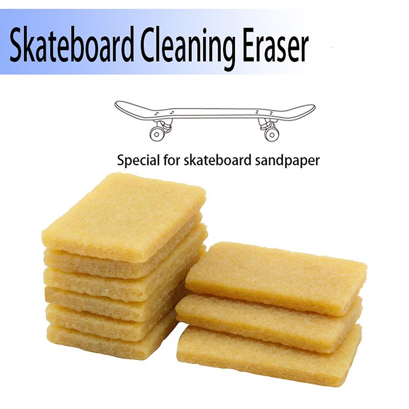 5x7cm 9Pcs Raw Rubber Block Eraser For Removing Glue Residue On Table Tennis Blades And Sponges DIY