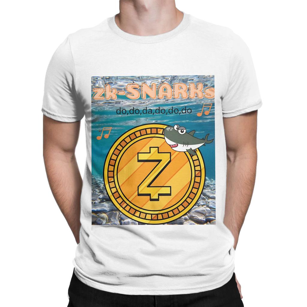 Zcash ZEC zk SNARKs protocol Funny Graphic 100 Cotton TShirt Zcash ZEC Tops Tees For Unisex