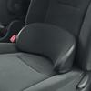 Bonform Seat Cushion Fit Cushion for Light/Standard Cars Lumbar Support 19x38x15.5cm Black