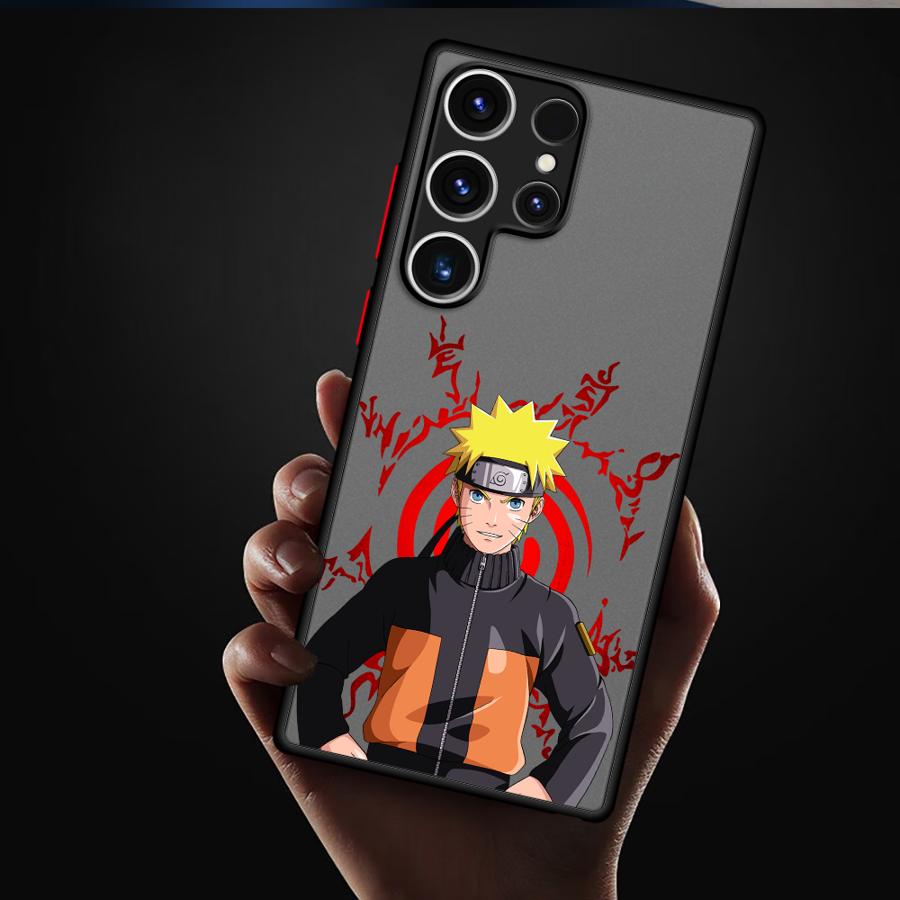 Narutos Uchiha Itachi Matte Phone Cover Case for Samsung Galaxy S10 S23 S21 S22 Plus S9 S24 FE S25 Ultra S20