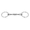Flexible Jointed Links Horse Snaffle Bit Stainless Steel Horse Mouth Bit  Horse Farm Use