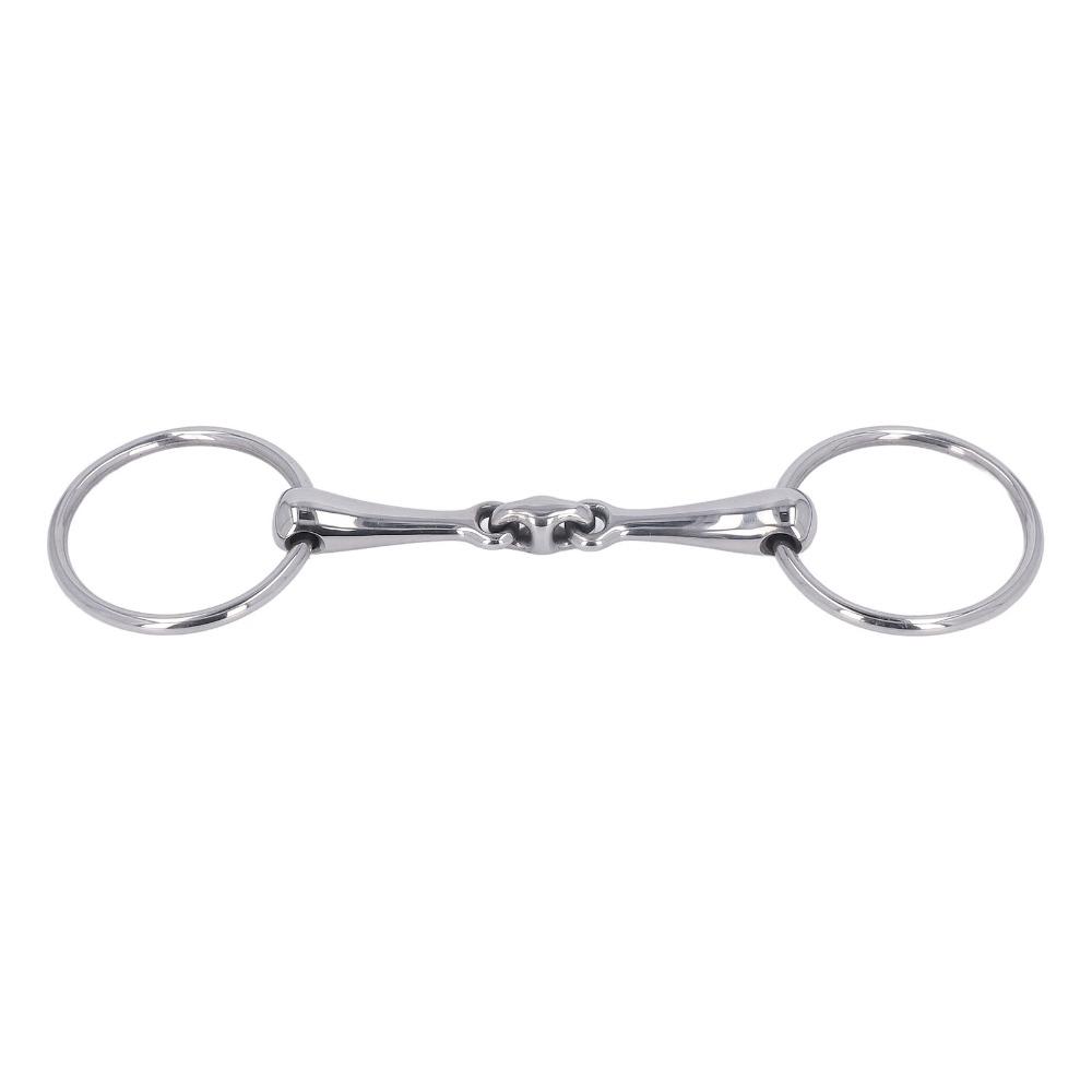Flexible Jointed Links Horse Snaffle Bit Stainless Steel Horse Mouth Bit Horse Farm Use