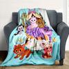 1pc, Aristocats Cats Throw Blanket Cute Design for Home Decor, Gift Idea, Living Room, Travel, Camping