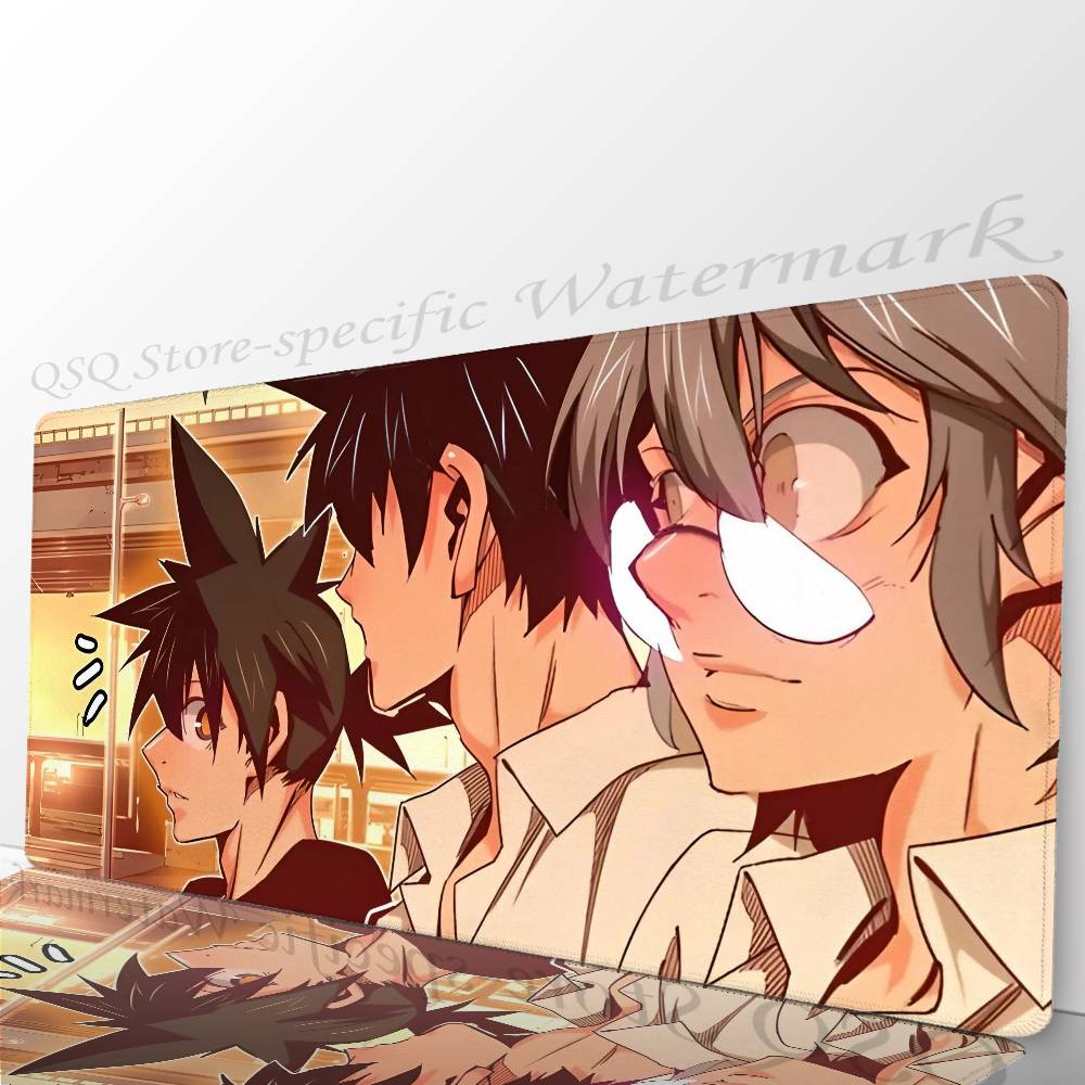 The G-God Of High School Anime Mousepad Mouse Mat Desk Mat With Pad Gaming Accessories Prime Gaming XXL Keyboard Pad Padding M