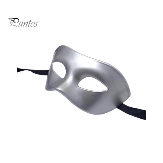 Adjustable Unisex Masquerade Prop Masque for Men Women, Venetian Party Half Face Versatile Event Costume Mardi Gras, Ball Proms, Halloween Vintage