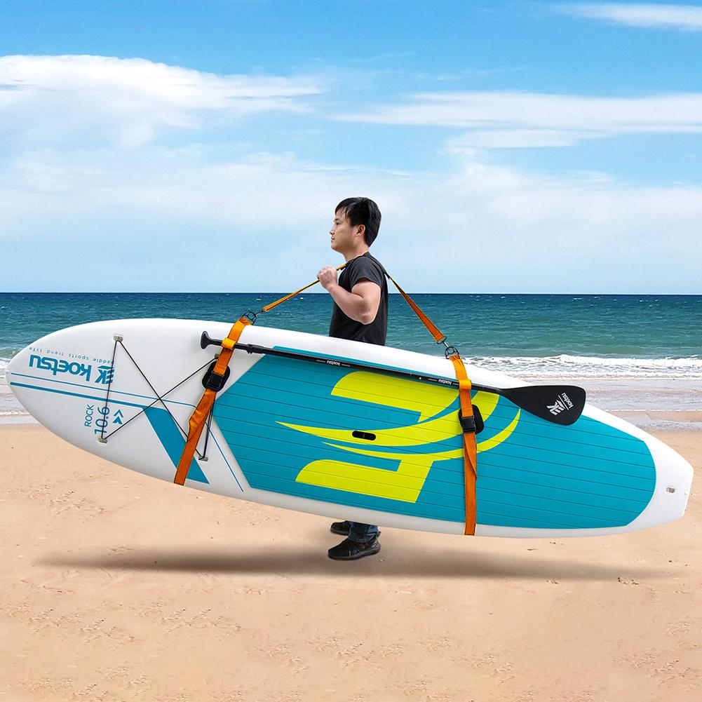 SUP Paddle Board Carry Strap Adjustable Surfboard Shoulder Strap Sling Stand Up Surf Paddle Board Carrier Surfboards Accessories