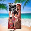 Slam Dunk Anime Microfiber Printed Beach Towel Mountain Climbing Yoga Beach Swimming Running Absorbent Soft Towel