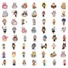 55/110 Labubu Rabu Stickers Cartoon Japanese Cartoon Mobile Phone Water Cup Decoration Waterproof Stickers