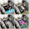 Rafael Nadal Tennis Player Print Area Rug, Non Slip Floor Carpet for Living Room Bedroom, Sports Fan Home Decor Mat