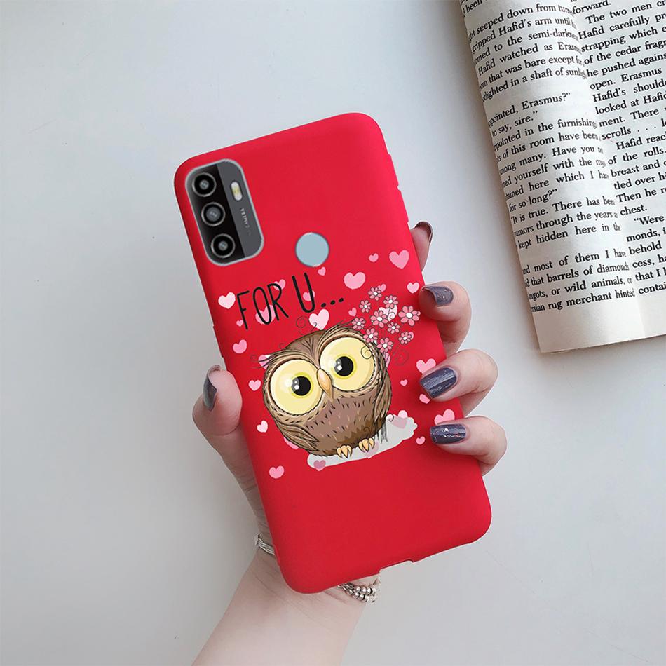 For OPPO A53S 2020 Case Cartoon Coque Heart Painted Silicone Phone Back Cover For oppo a53s A 53s A53 s oppoa53 2020 Shell Case