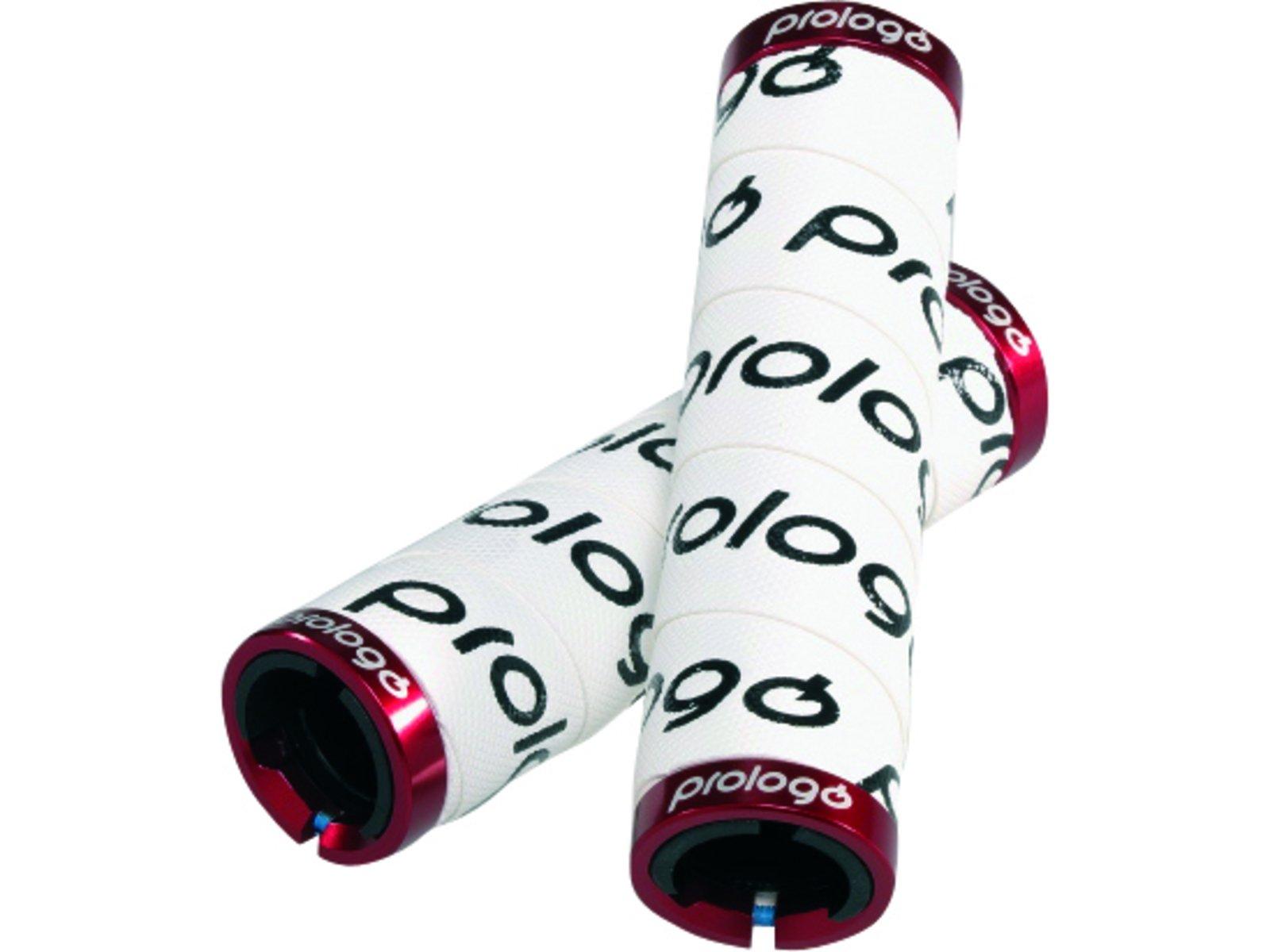 

Prologo Chameleon Grips White/Black Logo