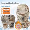 Men's Outdoor Windproof Fleece-Lined Thermal Set