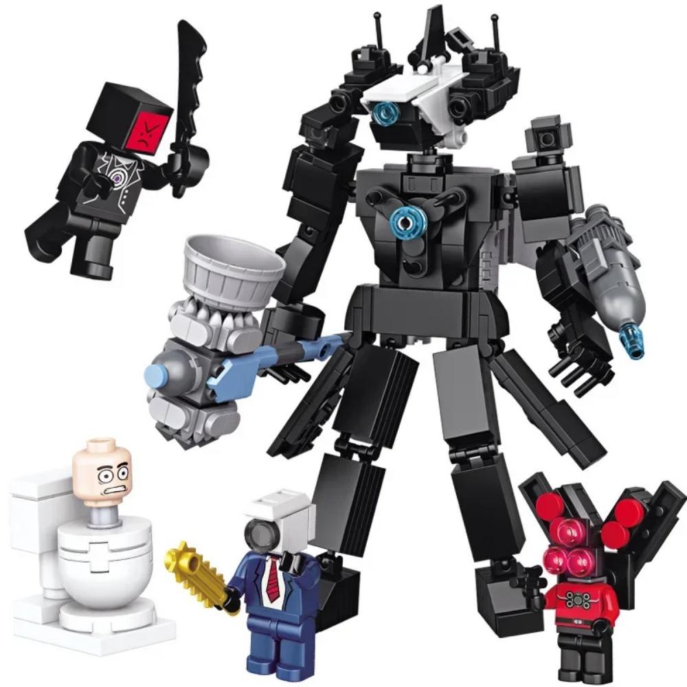 Mutant Titan Camera Man Building Blocks Cartoon or Game Doll Kids Toys Speaker Camera Titan TV Clock Toilet Man Bricks Model