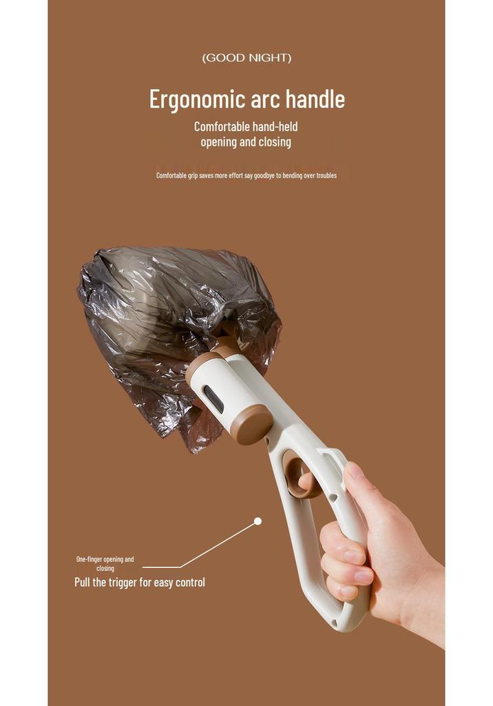 Portable Dog Poop Scooper for Indoor & Outdoor Use