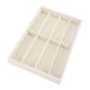 8 Slot Sunglasses Display Case Soft Velvet Lining Eyeglasses Storage Organizer for Drawers Showcases