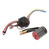 3600KV Brushless Motor 60A ESC Combo High Torsion Waterproof Dustproof Brushless Motor ESC Set for