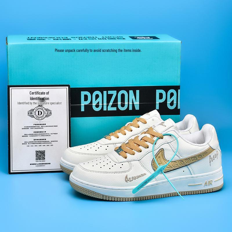 2025 Air Force 1: Men's White Sneakers, Youth & Women's Platform Casual AJ Sports Shoes