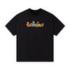 onder Colorful Mushroom Graphic Oversized Heavyweight TShirt