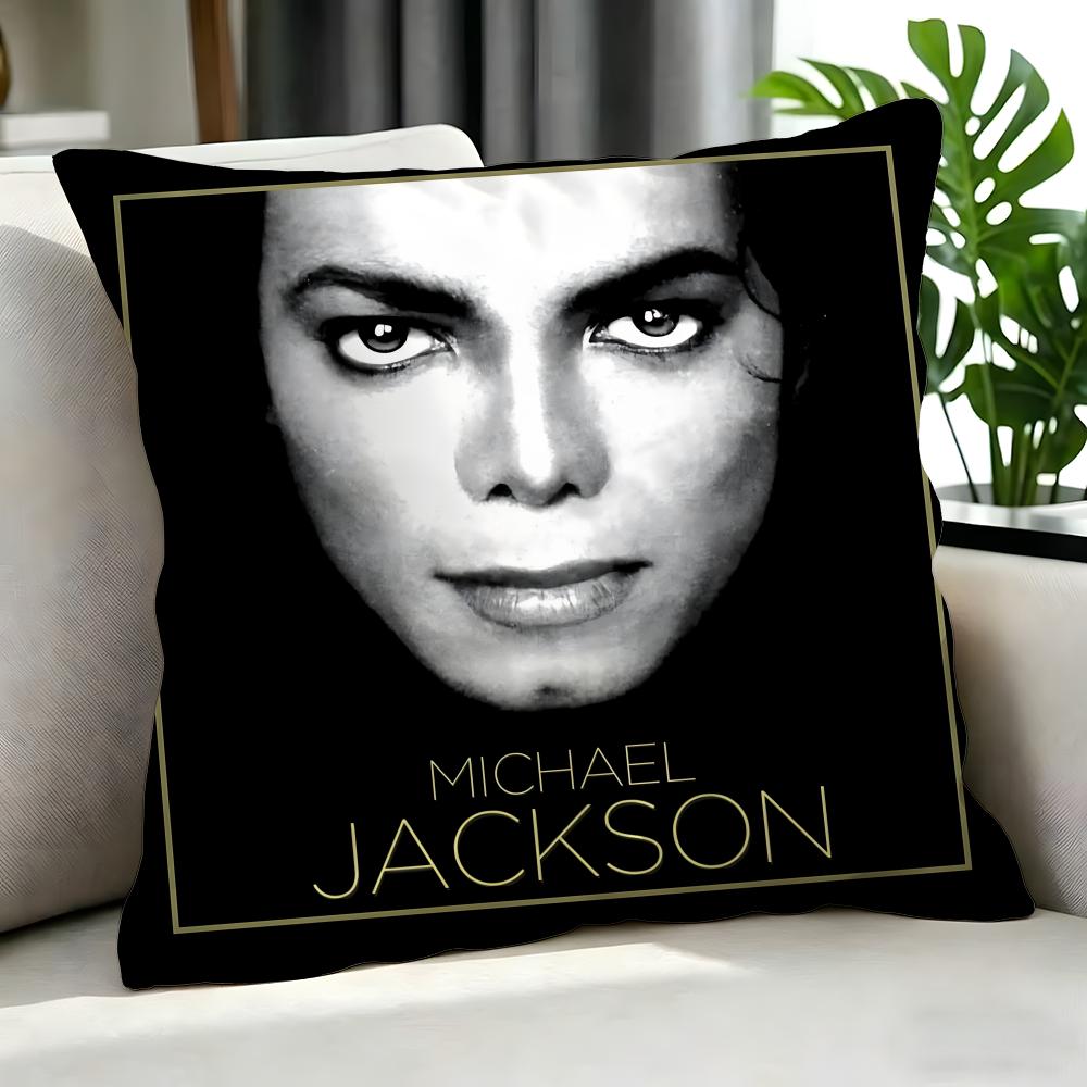 Singer - Michael Jackson Cushion Cover Cushion Cover Set 4Pcs 50x50 45x45 40x40 Pillowcase Decorative Sofa Home Decor