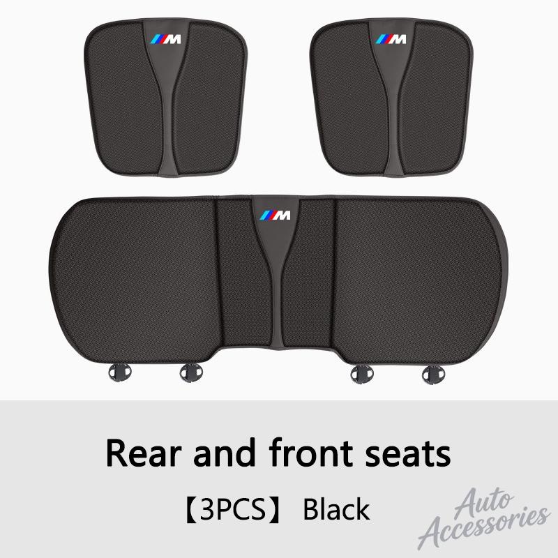DKHN5 Car Seat Cover Cool Breathable Auto Front Rear Seat Cushion Pad Car Sticker For BMW E46 E90 F20 E60 E39 F10 M1 M2 M3 M5 M6 E87 M