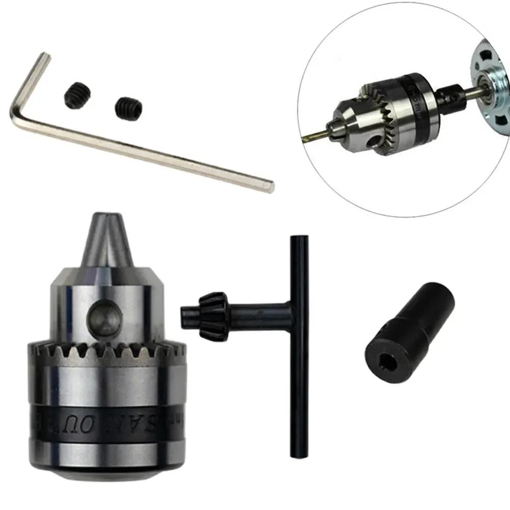 Wood Working Machine Milling Machine For Milling Machine Drill Chuck B12 Drill Chuck 1.5-10mm 33mm 4Pcs Set 5mm