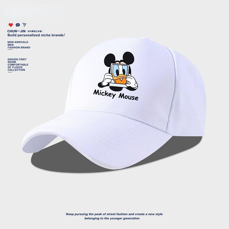 

New Mickey Mouse cartoon animation creative baseball cap fashionable and versatile spring and summer sun protection peaked cap