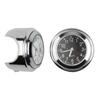 Universal Motorcycle Handlebar Clock: Dustproof, Luminous Quartz Design In Aluminum Alloy