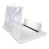 Mobile Phone Screen Amplifier 3D HD Big Screen for Movies Videos Gaming Foldable Holder White 12in
