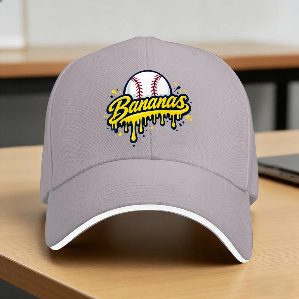 Funny Banana Baseball Cap Casual Hip Hop Hats Summer Women Unisex Hunting Camping Snapback Cap