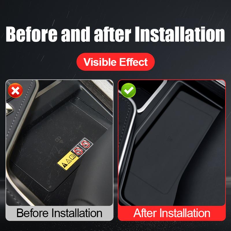 For 2024 Lexus GX550 Center Console Wireless Charger Silicone Protection Pad GX 550 Interior Upgrade Accessories Modification