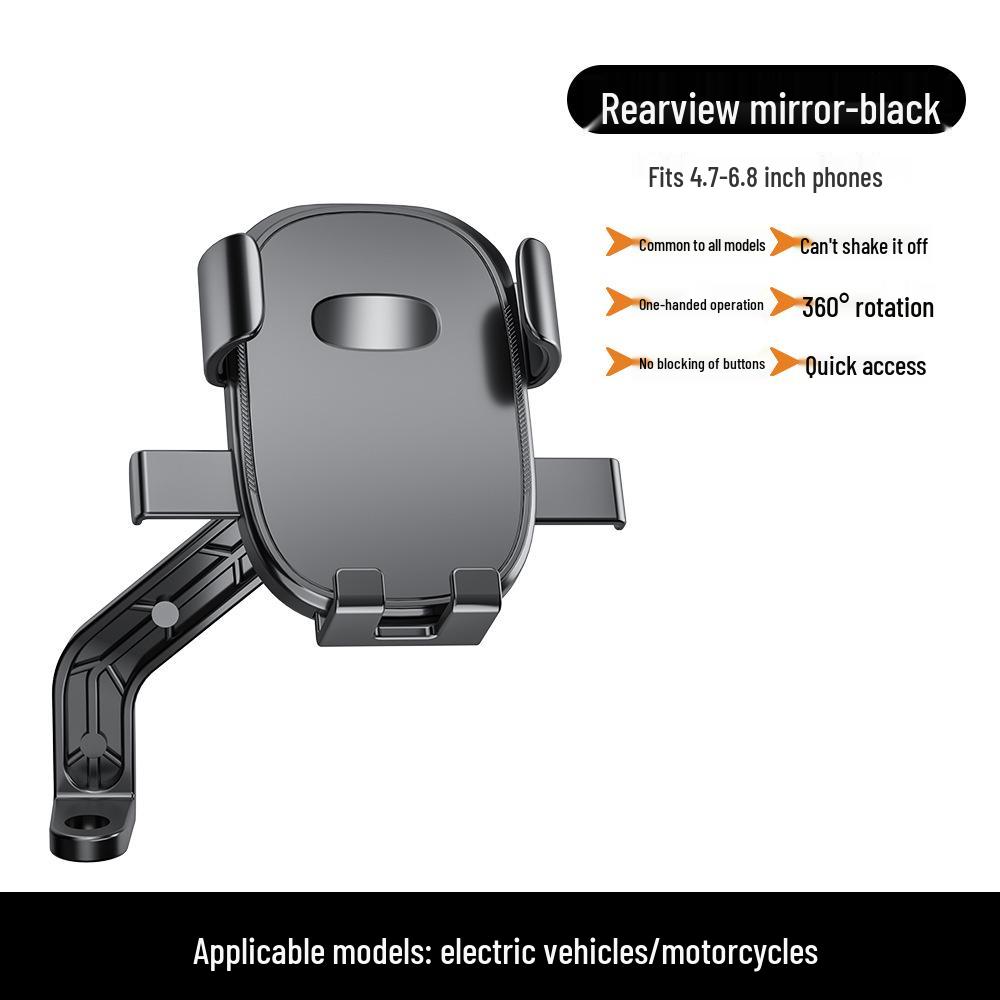 Anti-Shake Shock-Absorbing Phone Holder for Electric Scooters and Motorcycles (2026 Model)