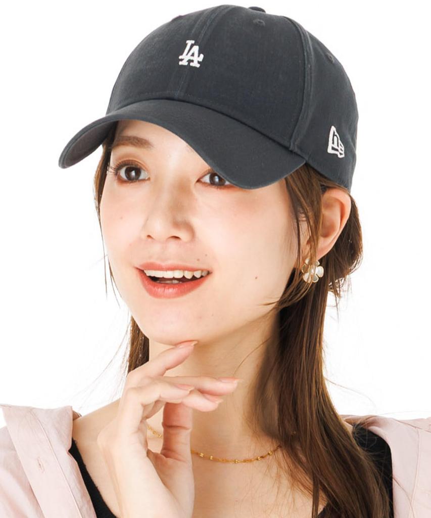 New Era 9FORTY Long Visor Cloth Strap Cap 15164883 NER37C5505 LA Steel Cloud New Era 9FORTY Long Visor Mini Logo MLB ONSPOTZ Special Edition MLB
