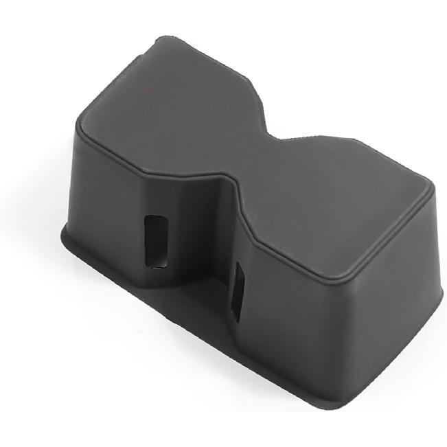 LUCKEASY Center Console Water Cup Holder Insert Compatible with 2024 2025 Hyundai Santa Fe Not for Tucson Center Console Water Drink Limiter Holder