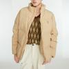 New MLB Down Jacket Unisex Linen Beige Yellow 3ADJB0336-43BGM