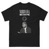 Nirvana Kurt Cobain Shirt Vintage Grunge Tee Smiley Y2K Rock Graphic