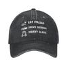 Eat Italian Drive GerUnisex Marry Slavic Merch Baseball Caps Unisex Fashion  Hats Cap Adjustable Trucker Hat