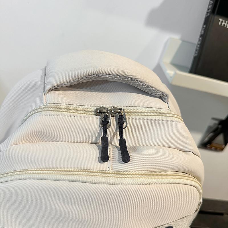 Student Schoolbag Women's Large Capacity Printed Colorblock Travel Backpack Men's Backpack